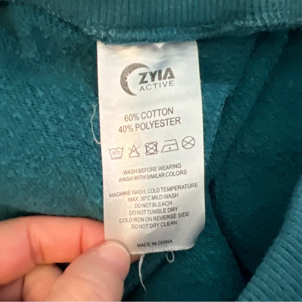 Zyia Green Jogger Sweatpant Size Large - Image 9