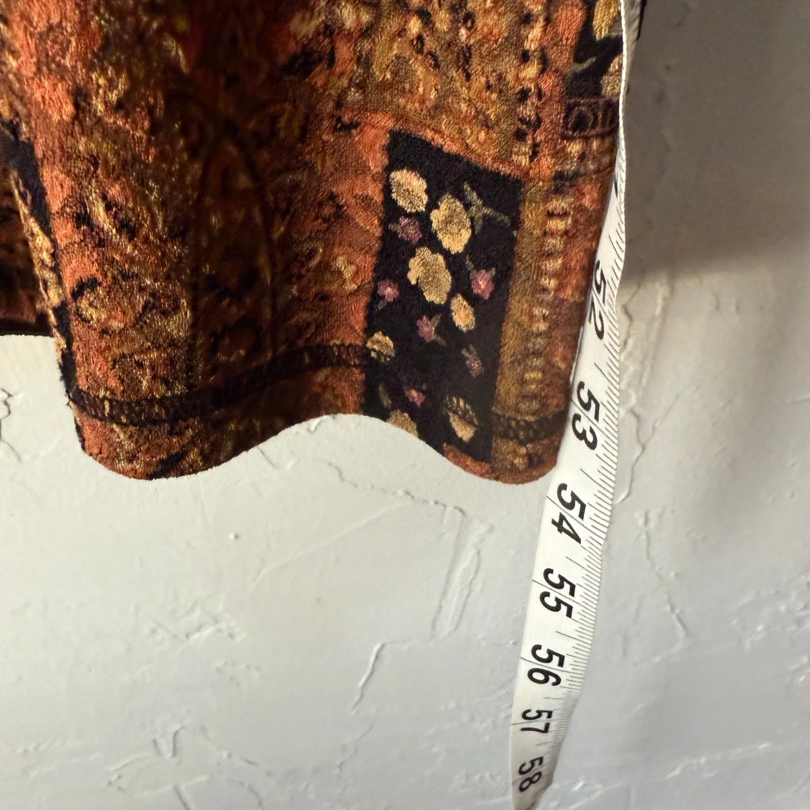 Vintage 90s Grunge Maxi Dress Brown Blk Patchwork Bohemian Maxi Dress Whimsigoth Size M - Image 6