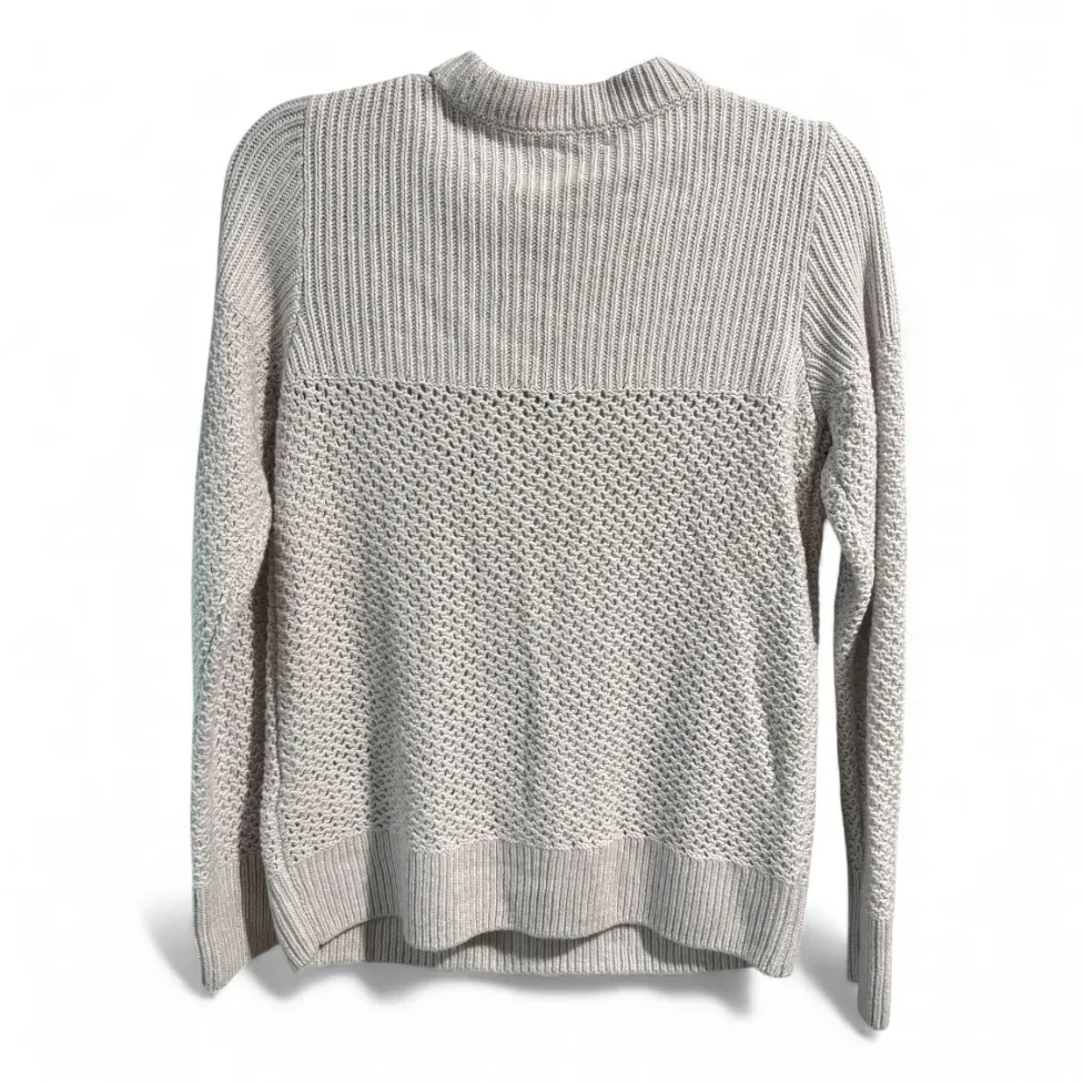 Lucky Brand Light Gray V-Neck Sweater - Image 2