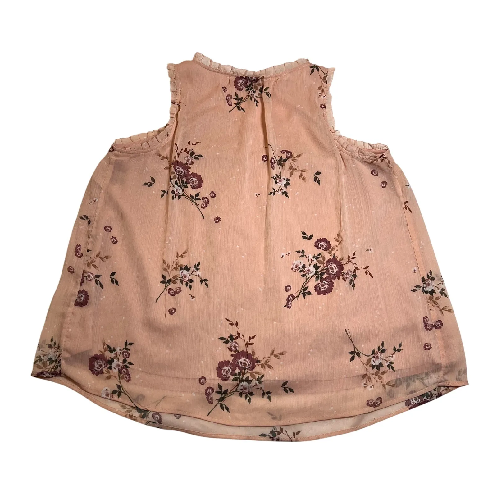 Torrid Sleeveless Floral Print Blouse Size 2X Feminine Girly Coquette Bloomcore - Image 5