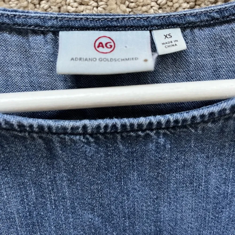 ag Adriano Goldschmied Megan Pocket Tee Shirt Blue Size XS - Image 13