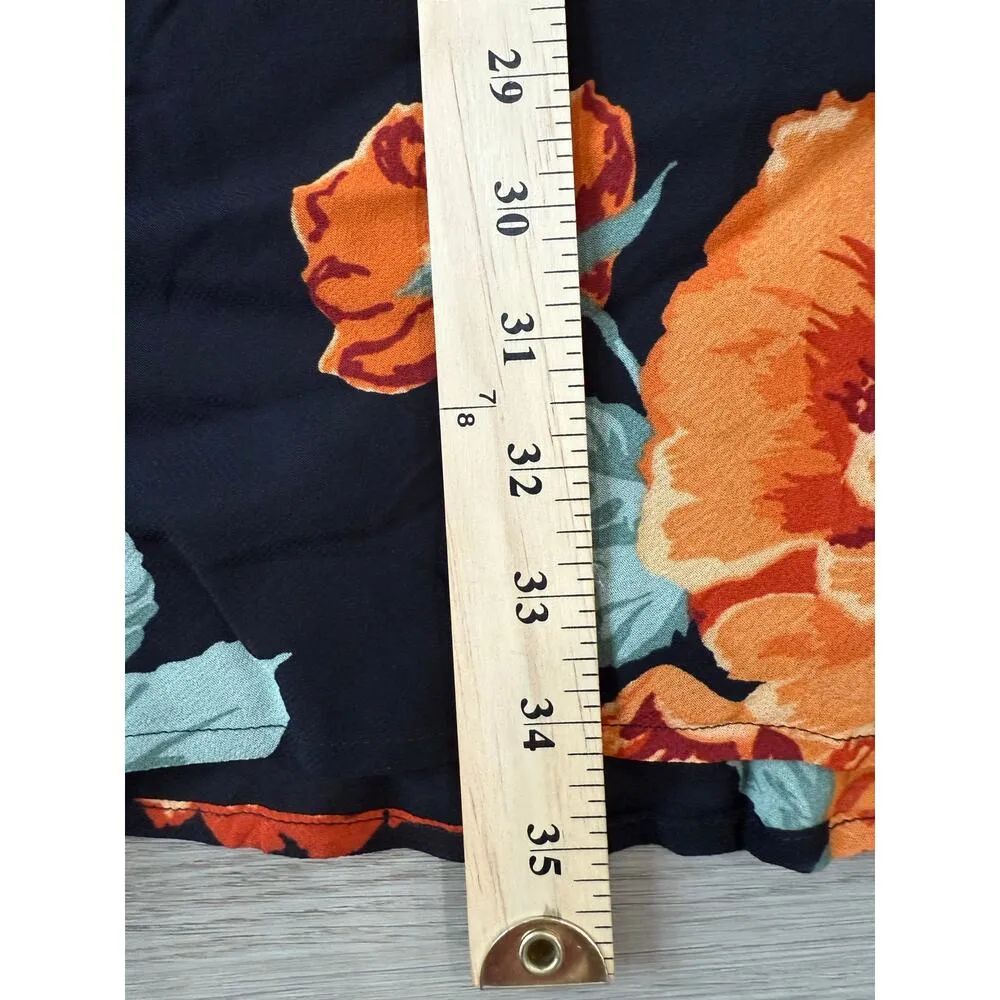 Reformation Layla Boho Floral Casual Hippie Midi Skirt In Consuelo Size 12 - Image 3