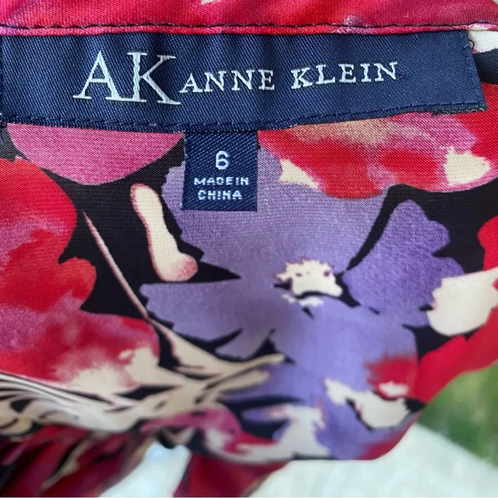 Anne Klein Button Down Cap Sleeve Ruffle Blouse - Image 15