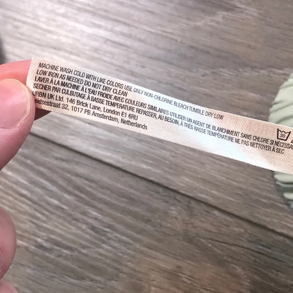 Free People Movement Get Your Flirt On High Rise Shorts Sage Green Womens Size M - Image 10