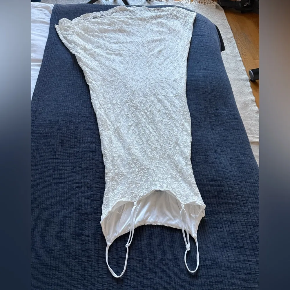 Kiali Midi Dress in Orchard White Revolve - Image 7