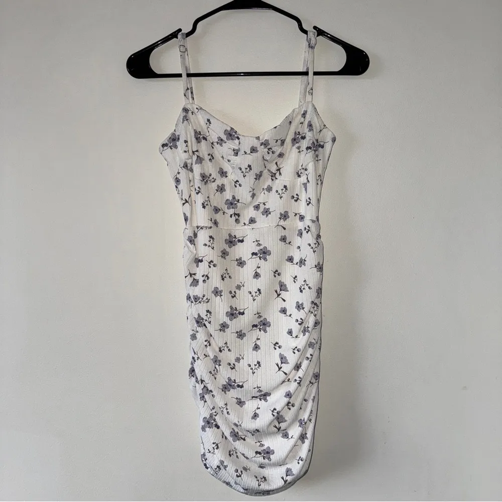 Princess Polly Anisha Mini
Dress White Floral Bodycon Womens 6 - Image 3