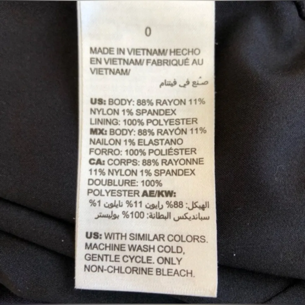 Chico’s-‎ Black and floral button down women’s blouse size 0 - Image 7