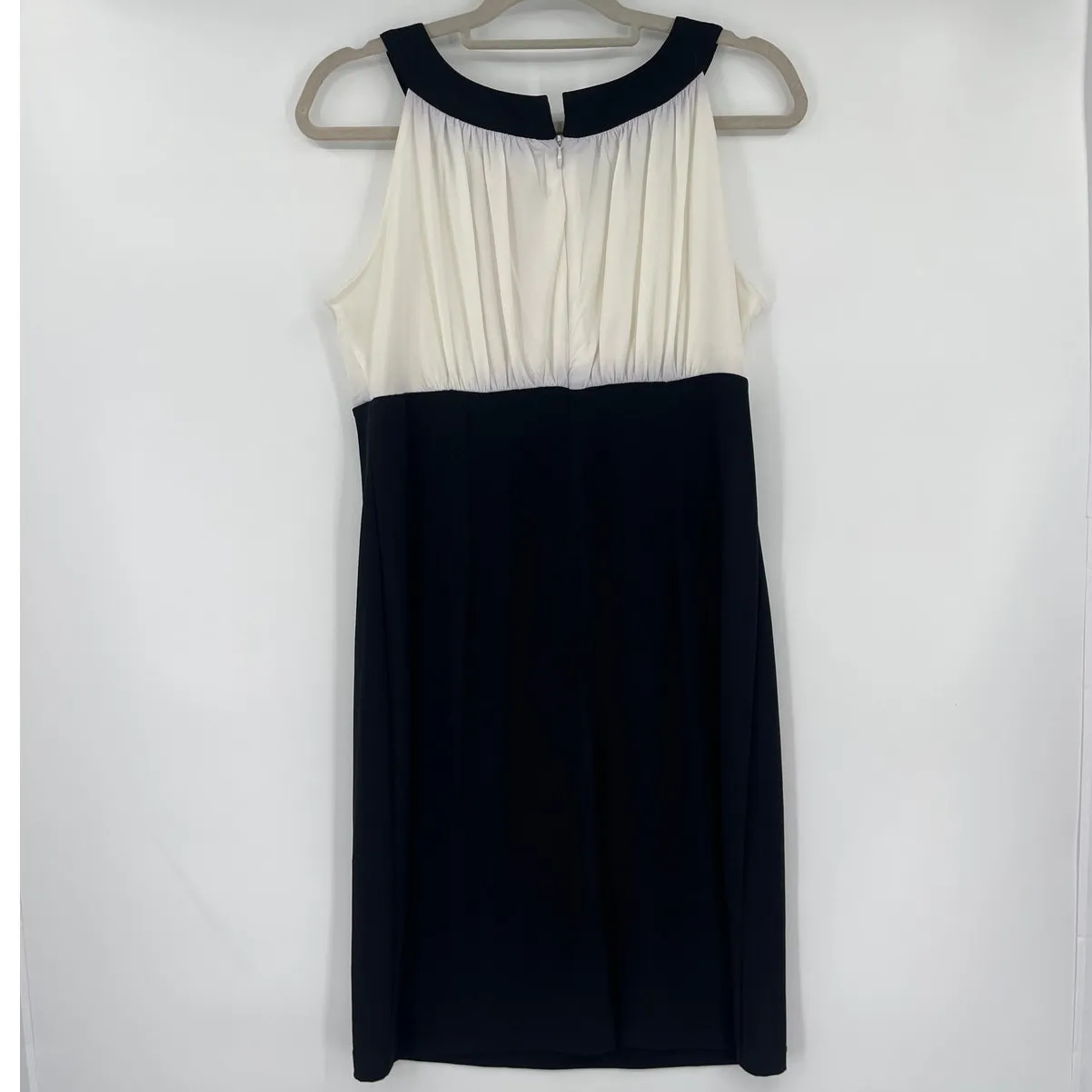 AA Studio AA Beaded Neckline Cocktail Dress Sz 8 Old Hollywood Glam Retro New Black - Image 6