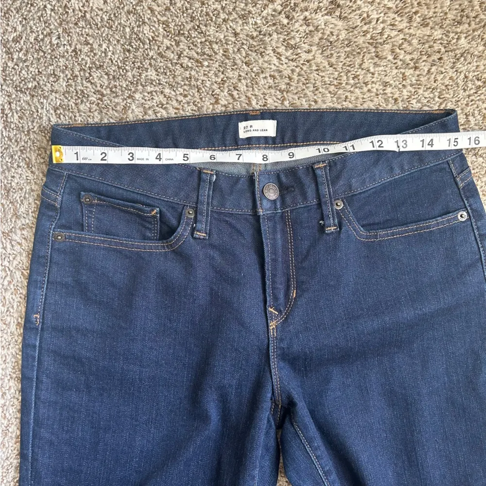 GAP Long and Lean Low Rise Bootcut Jeans Denim Casual 27 - Image 7