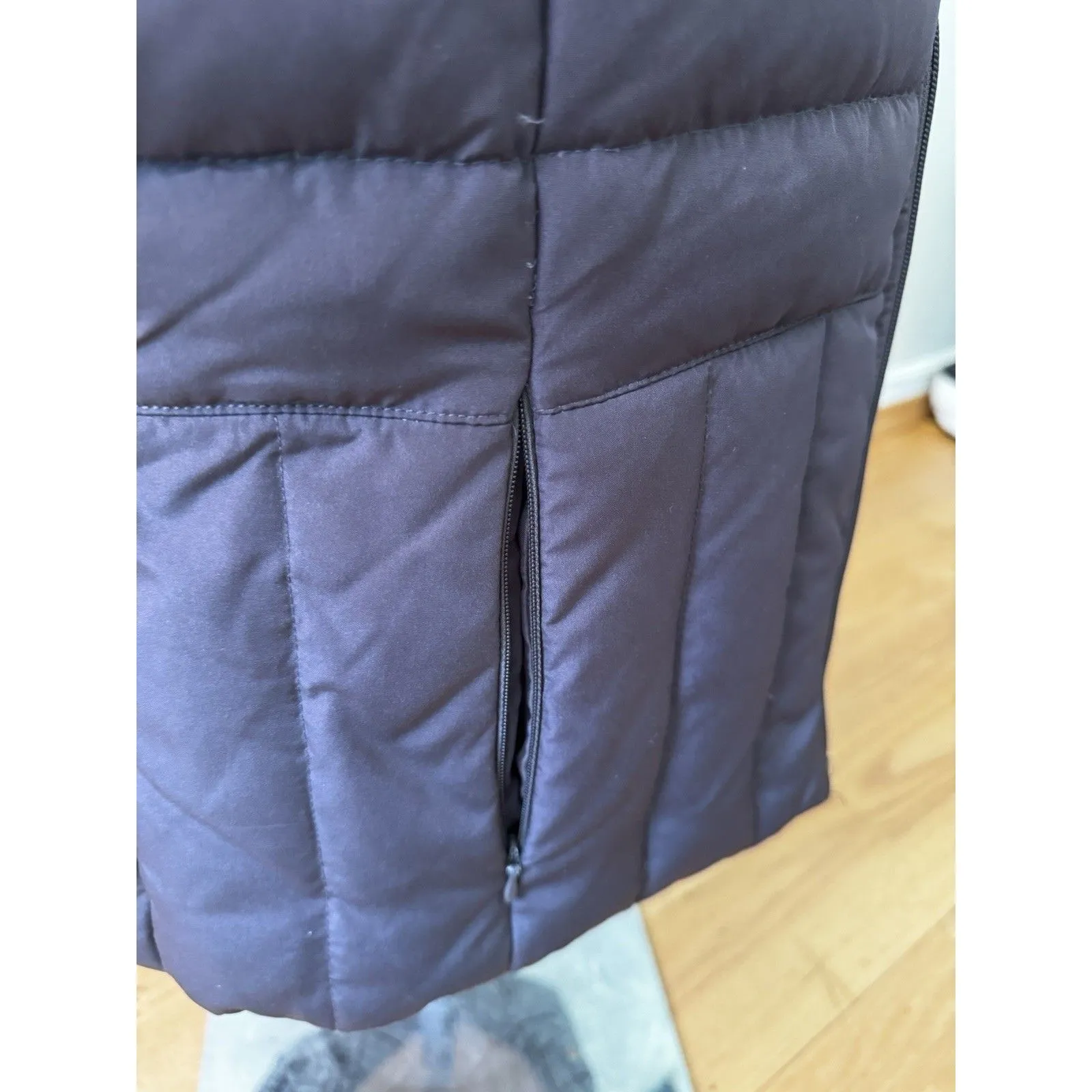 Kenneth Cole Reaction Chocolate Brown Warm Layering Down Puffer Vest Jacket Sz L - Image 12