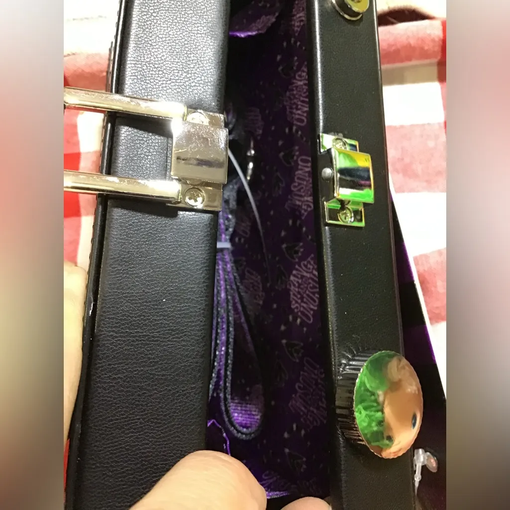 Beetlejuice Lydia deetz camera crossbody bag spirit Halloween-NEW - Image 3