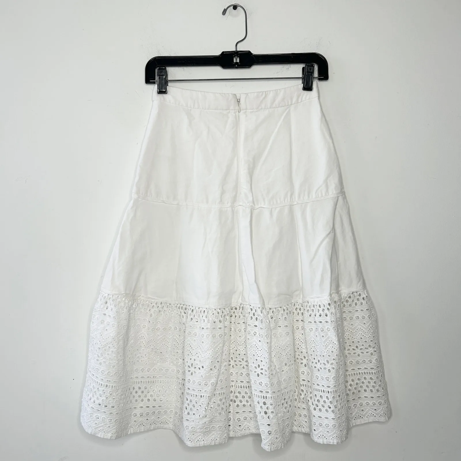 POINT SUR J CREW Skirt Womens Size 00 Cottagecore Feminine Whimsical French Girl - Image 3