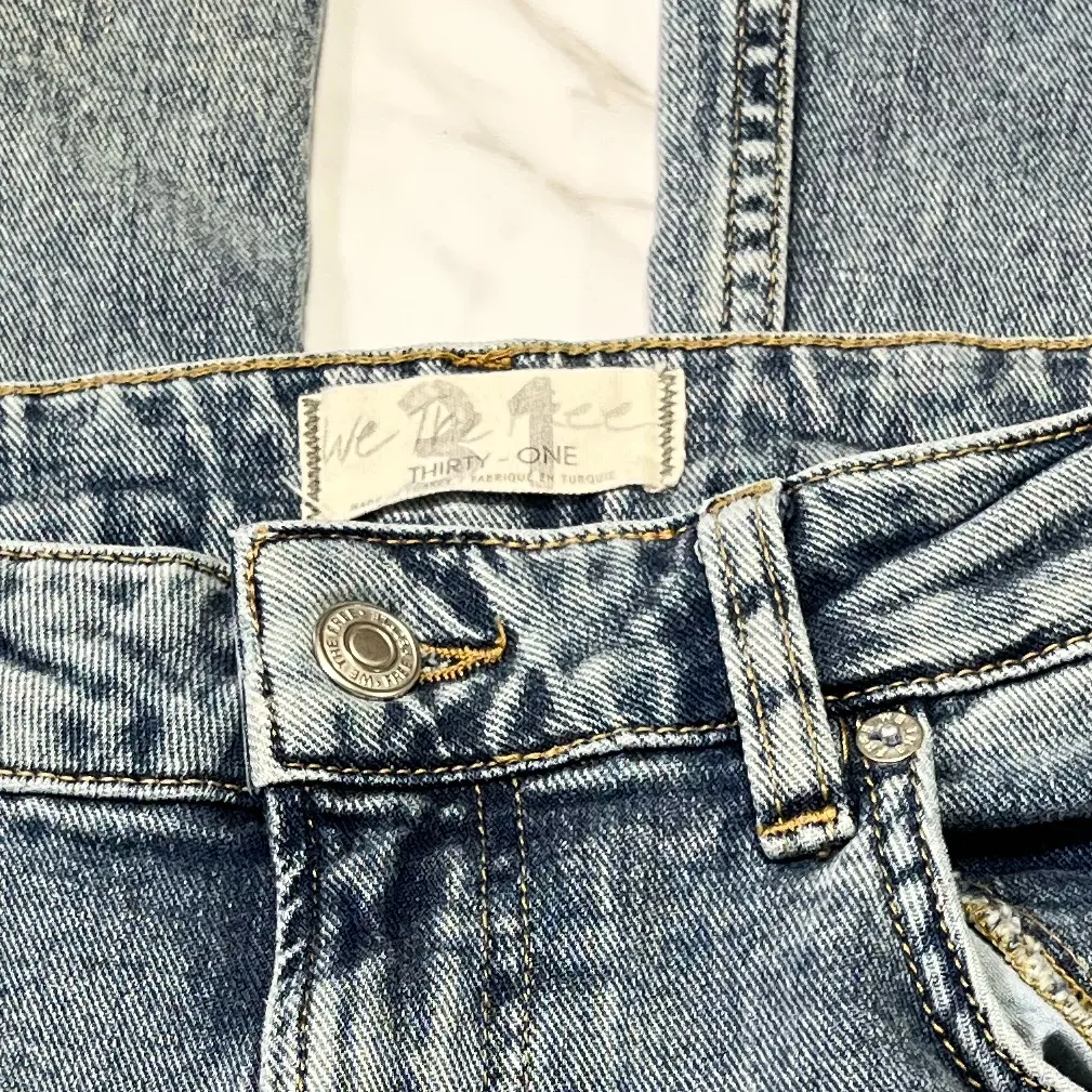 We The Free x Free people High Rise Thunderbird Flare in Red size 31 - Image 7