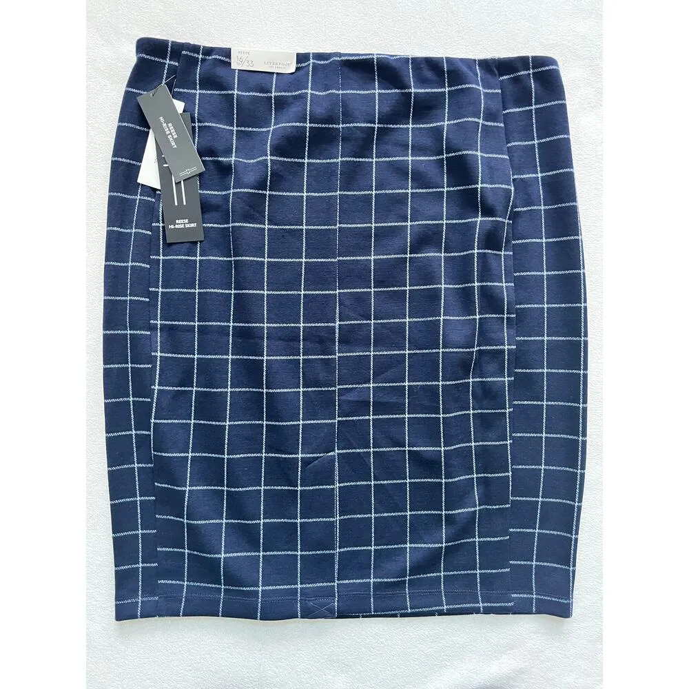 Liverpool Los Angeles Reese High Rise Pencil Skirt NWT Petite 16/33 - Image 2