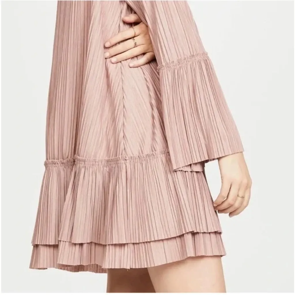Free People Cant Help It Mini Dress in Pink Clay Size XS Retail $138 NWT - Image 4