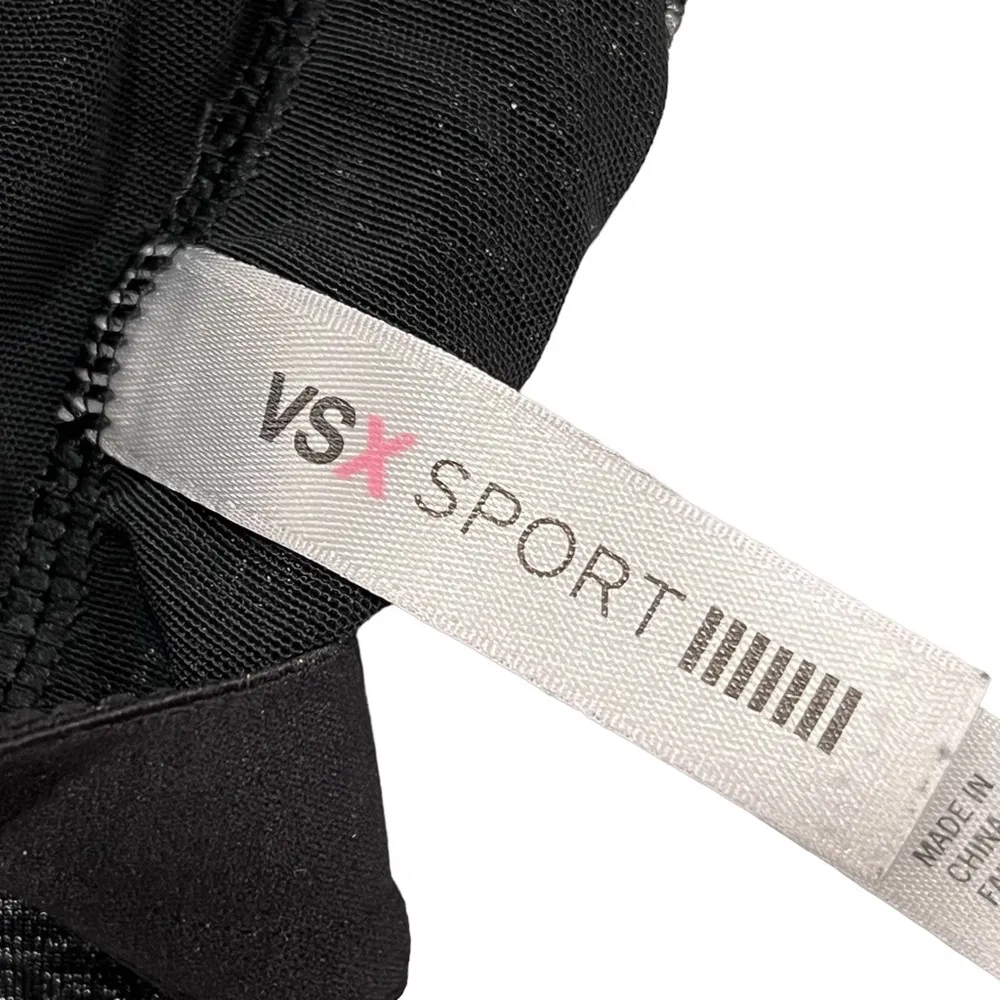 VICTORIA'S SECRET VSX SPORT Black Racerback Sports Bra - Image 4