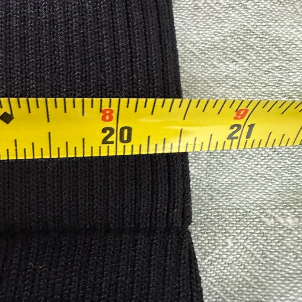 The Drop Women’s Knee Length Side Slit Ribbed Skirt Size 2x Black NEW - Image 6