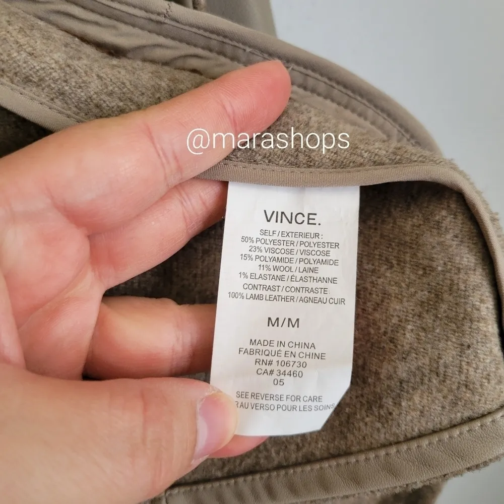 Vince wool drape jacket - Image 7