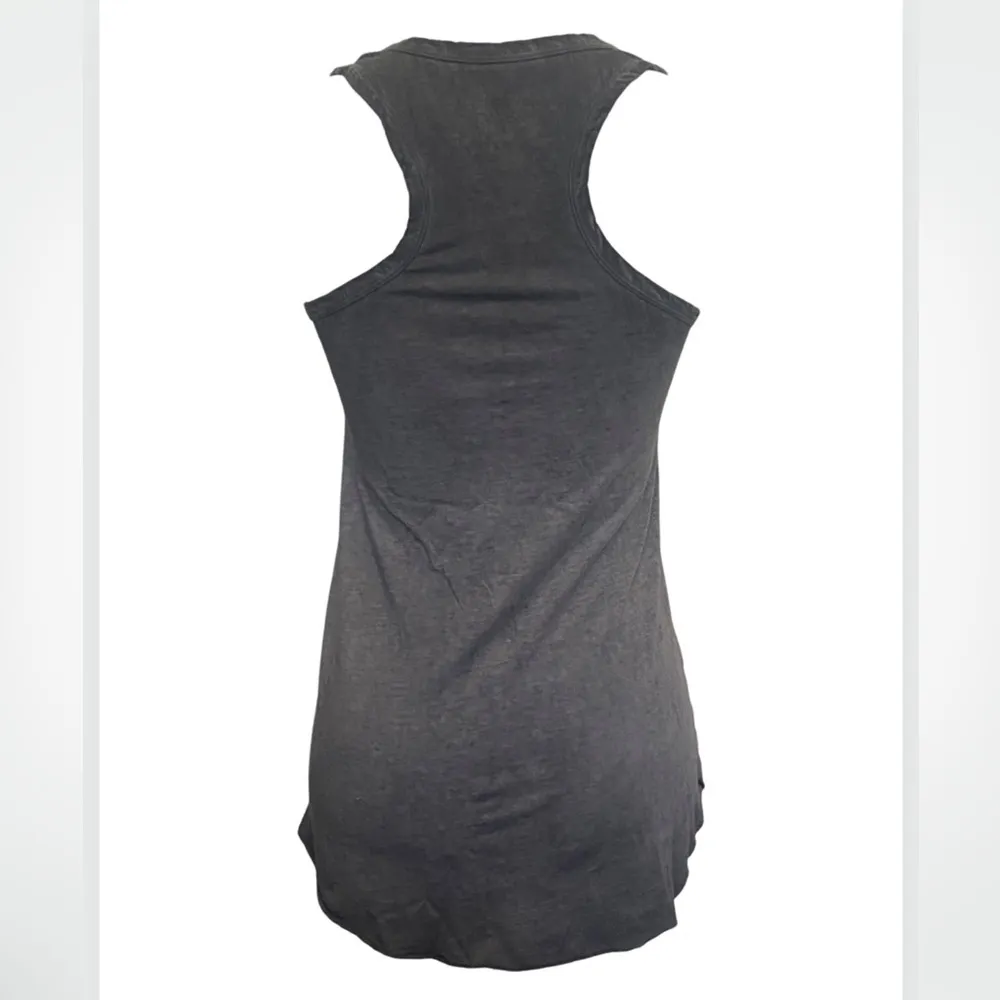 Anaheim DUCKS Touch by Alyssa Milano Gray Graphic Tank Top XS Black - Image 4