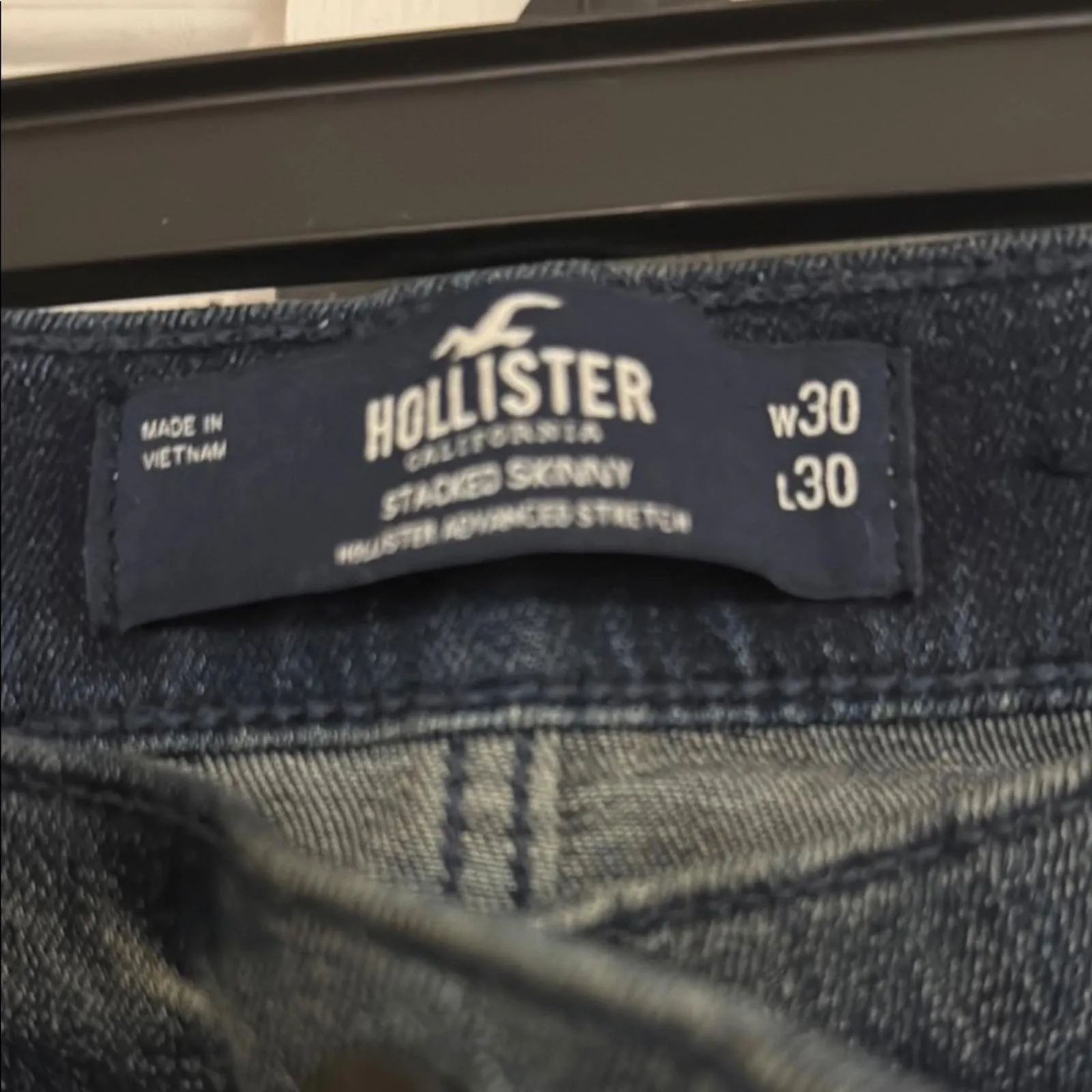 Hollister Women's Stacked Skinny Jeans W30 L30 - Image 2