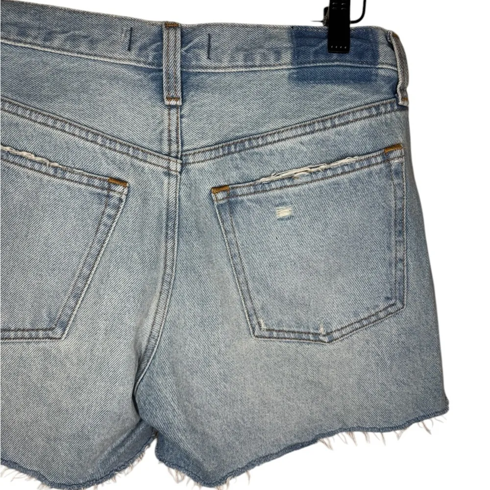 Abercrombie & Fitch The Boyfriend Short Mid Rise Distressed Size 26 - Image 6