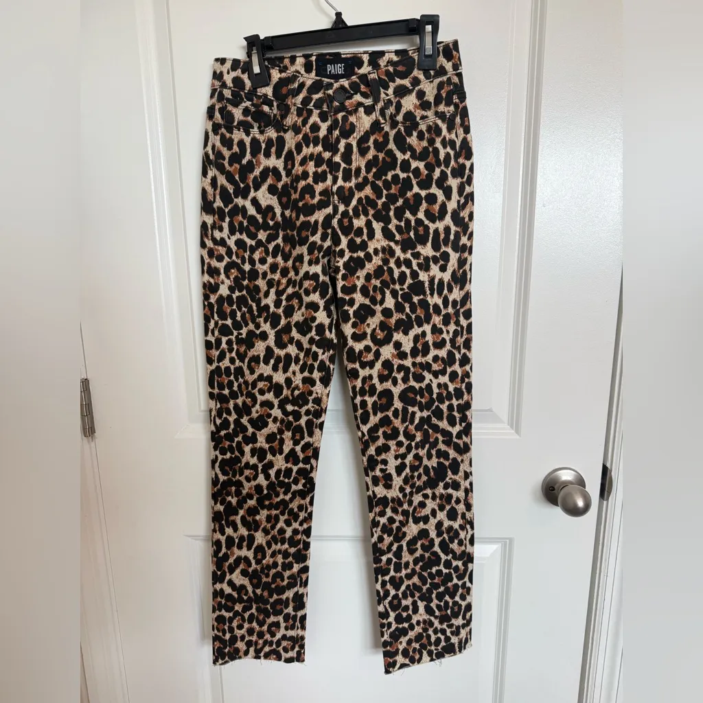 PAIGE Hoxton Straight Ankle Pants Size 24 - Image 3