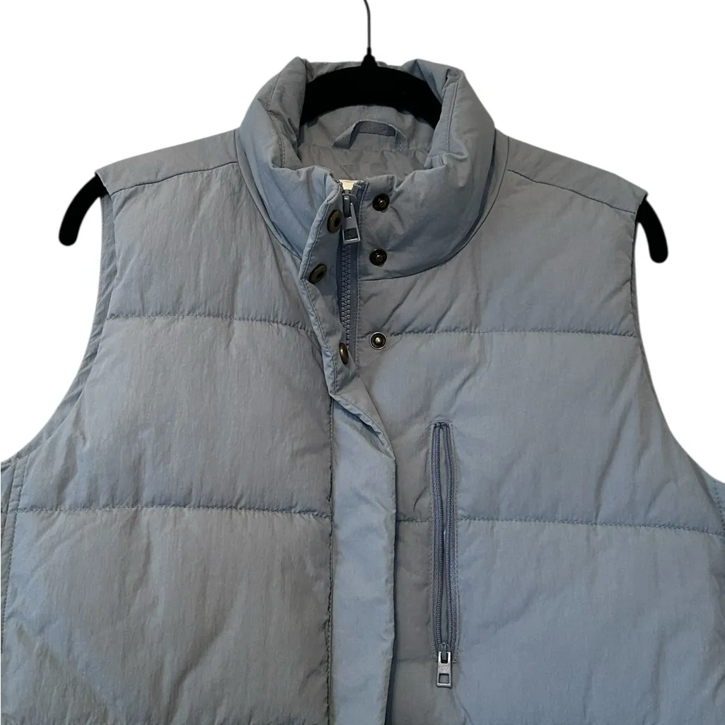 Madewell Textured Nylon Puffer Vest Size Small NWOT - Image 3