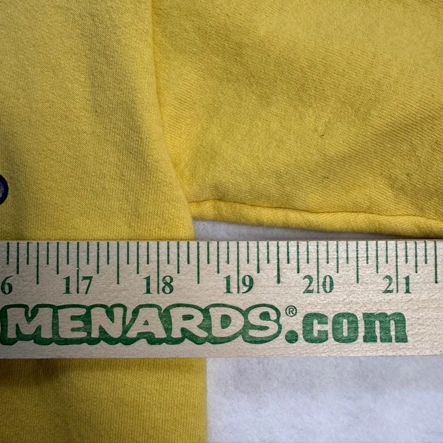 Yellow Walt Disney World Hoodie Sweatshirt Womens Size S Mickey Mouse‎ Graphic - Image 11