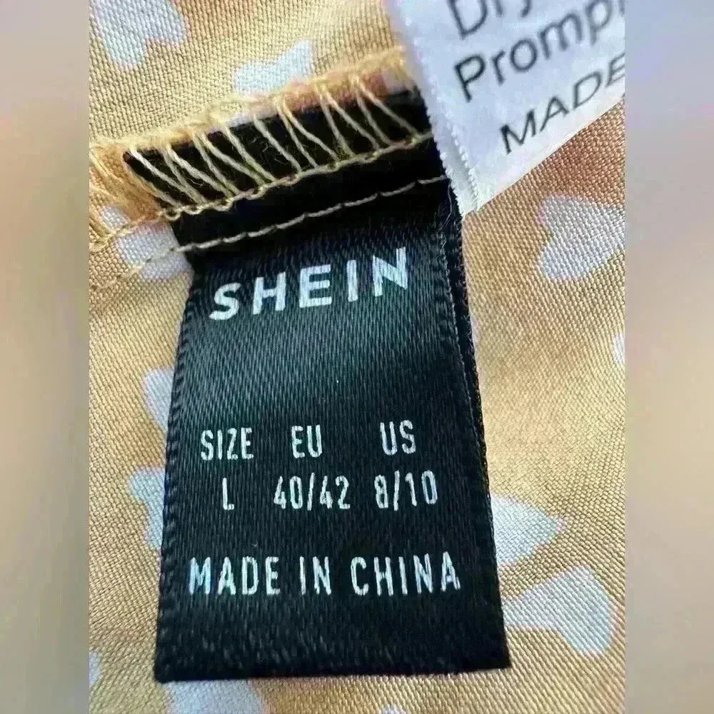 Shein Lune Plus Confetti Heart Print Bardot Peplum Blouse (553) - Image 8