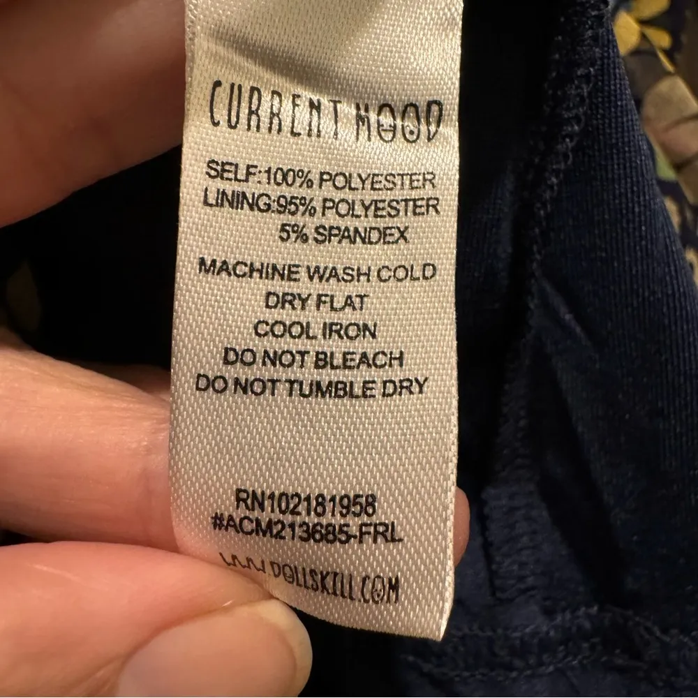 Hippie Boho Floral Print Mini Dress Size XS NWT - Image 8