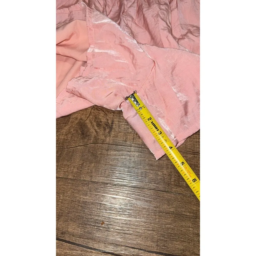 Princess Polly Judson satin coral pink corset romper playsuit - Image 8