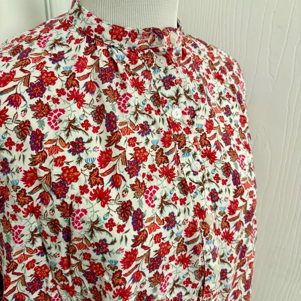 Universal Thread Balloon Sleeve Poet Blouse* - Image 3