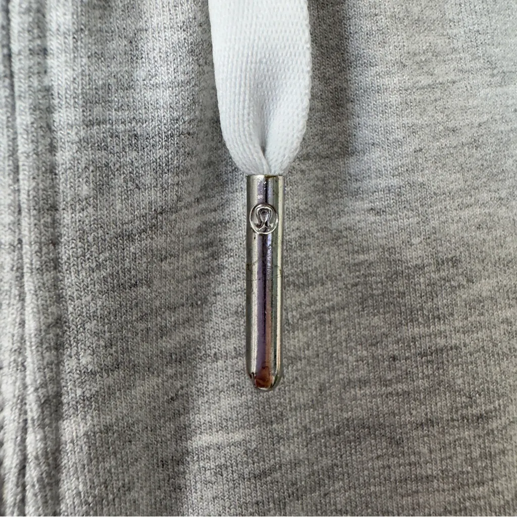 Lululemon Warm Down High-Rise Jogger in Heathered Core Ultra Light Grey Pants 2 - Image 7