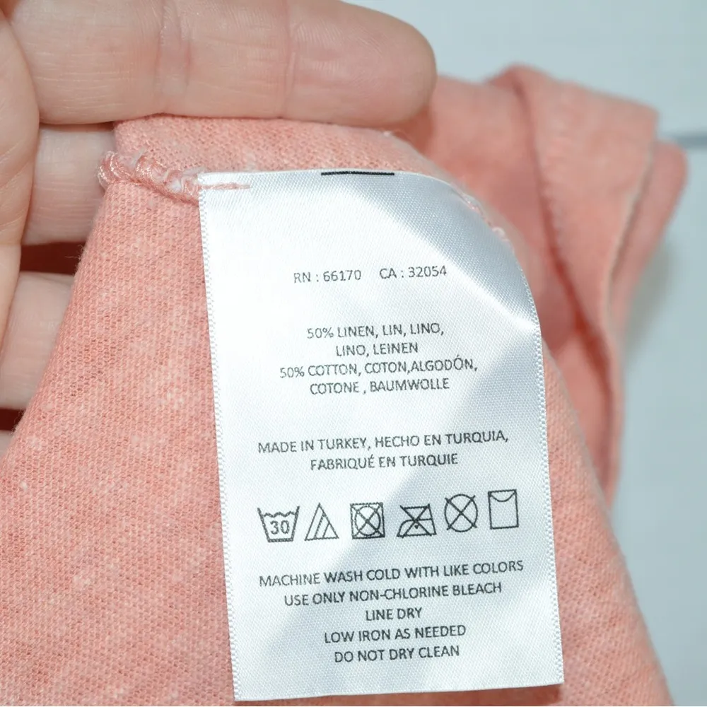 Anthropologie | Akemi & Kin Savoy ALine Linen Tank Heather Peach - Image 6