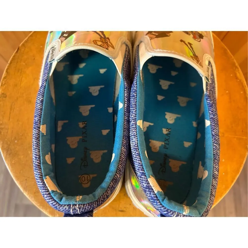 Disney Pixar Women Slip On Sneakers Size 10 Toy Story Wall-E Up The Incredibles - Image 5