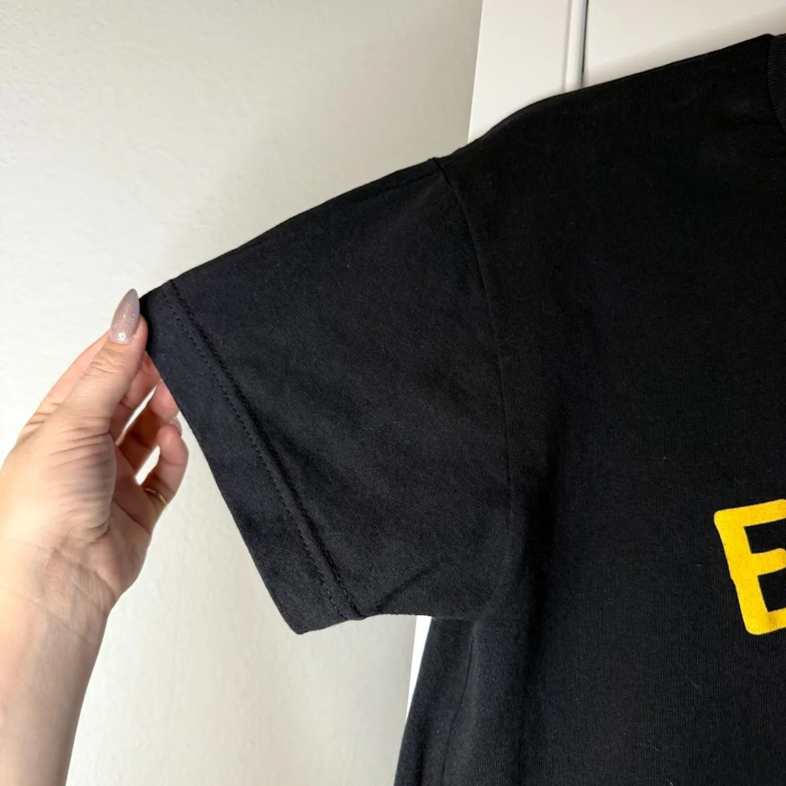 ALF 'Everything Is Fine' Eeyore Skull Graphic Tee in Black 100% Cotton size S - Image 7