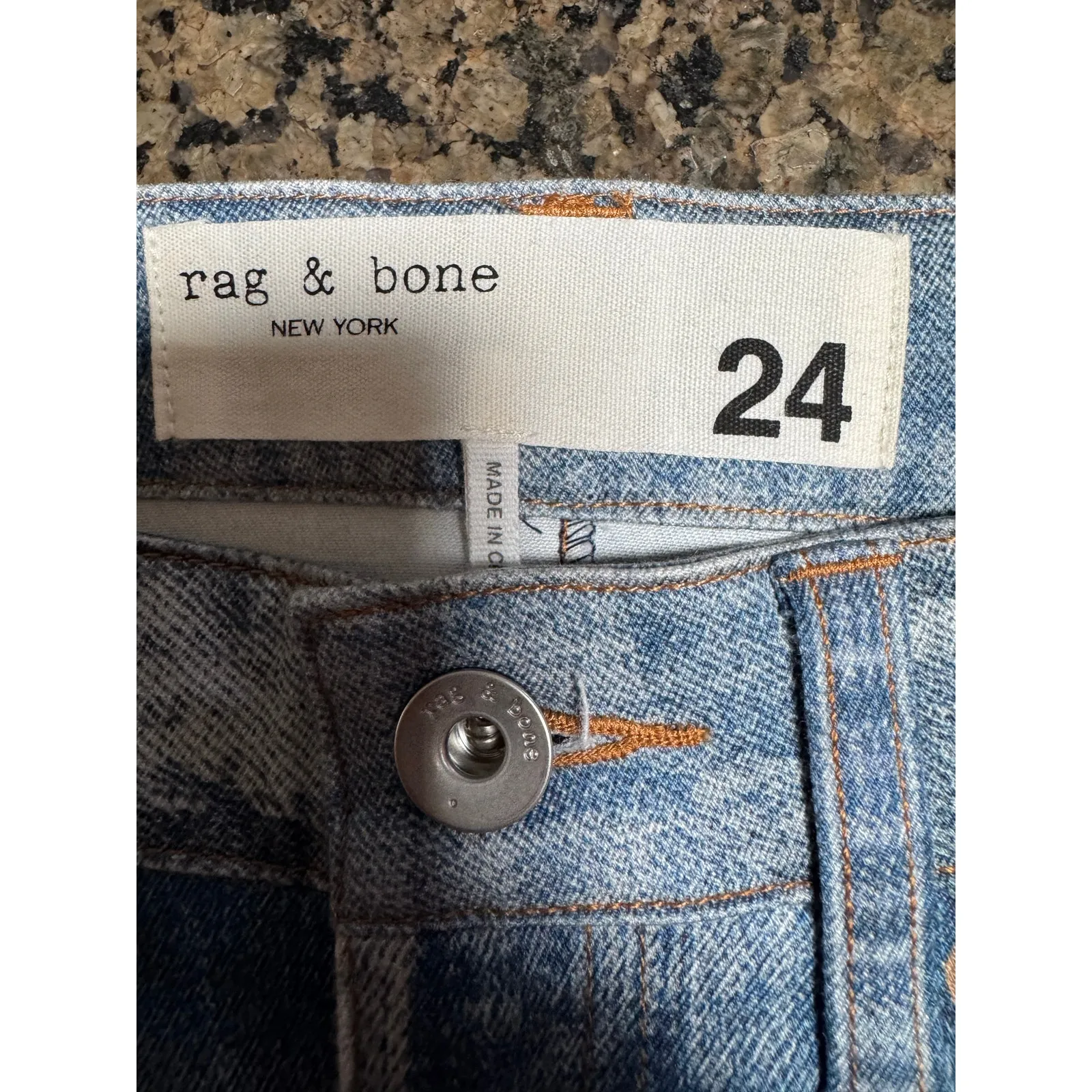 Rag and Bone  Wren Stretch Miramar Jeans - Size 24 (New) - Image 3