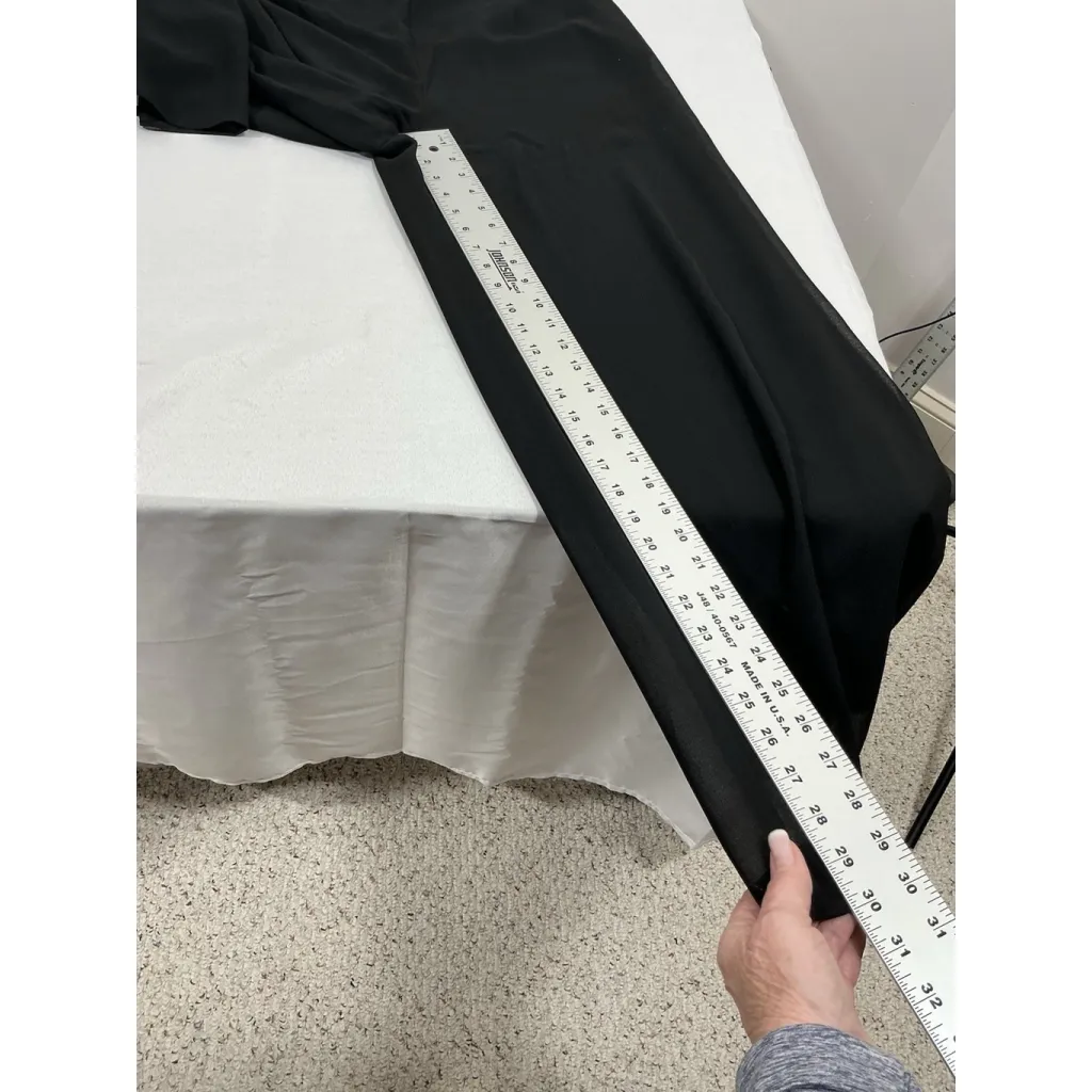 Womans Party Jacket & Pants Set 14 Black - Image 12