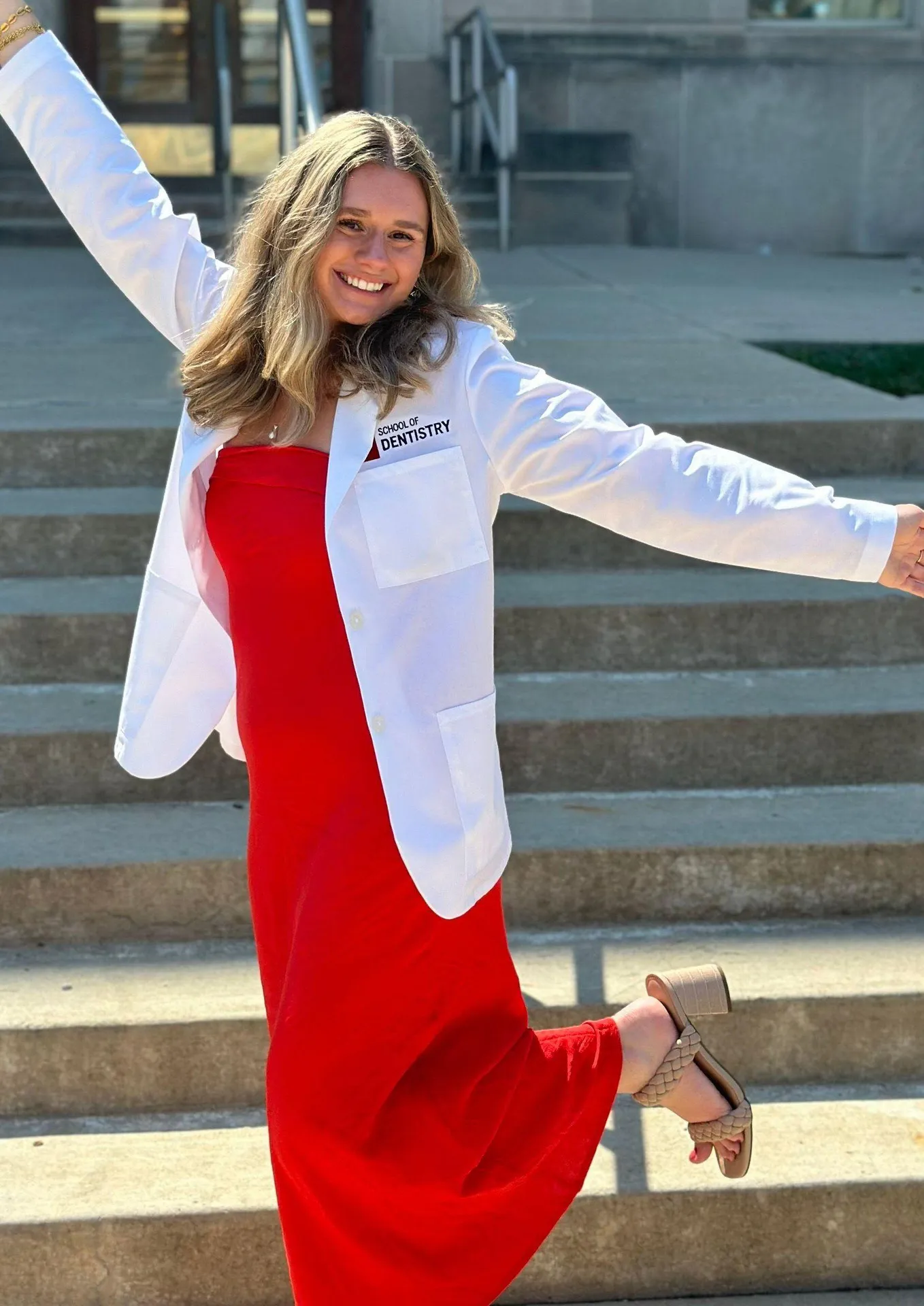 Pitaya Boutique Red Strapless Dress - Image 4