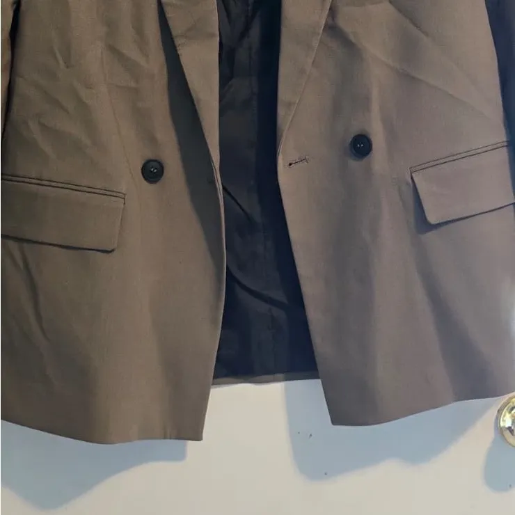 Zara Charcoal Gray Jacket - Image 6