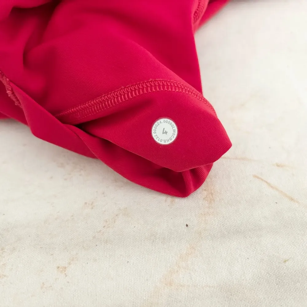 Lululemon Swift Speed High-Rise Crop 21", Dark Red - Image 5