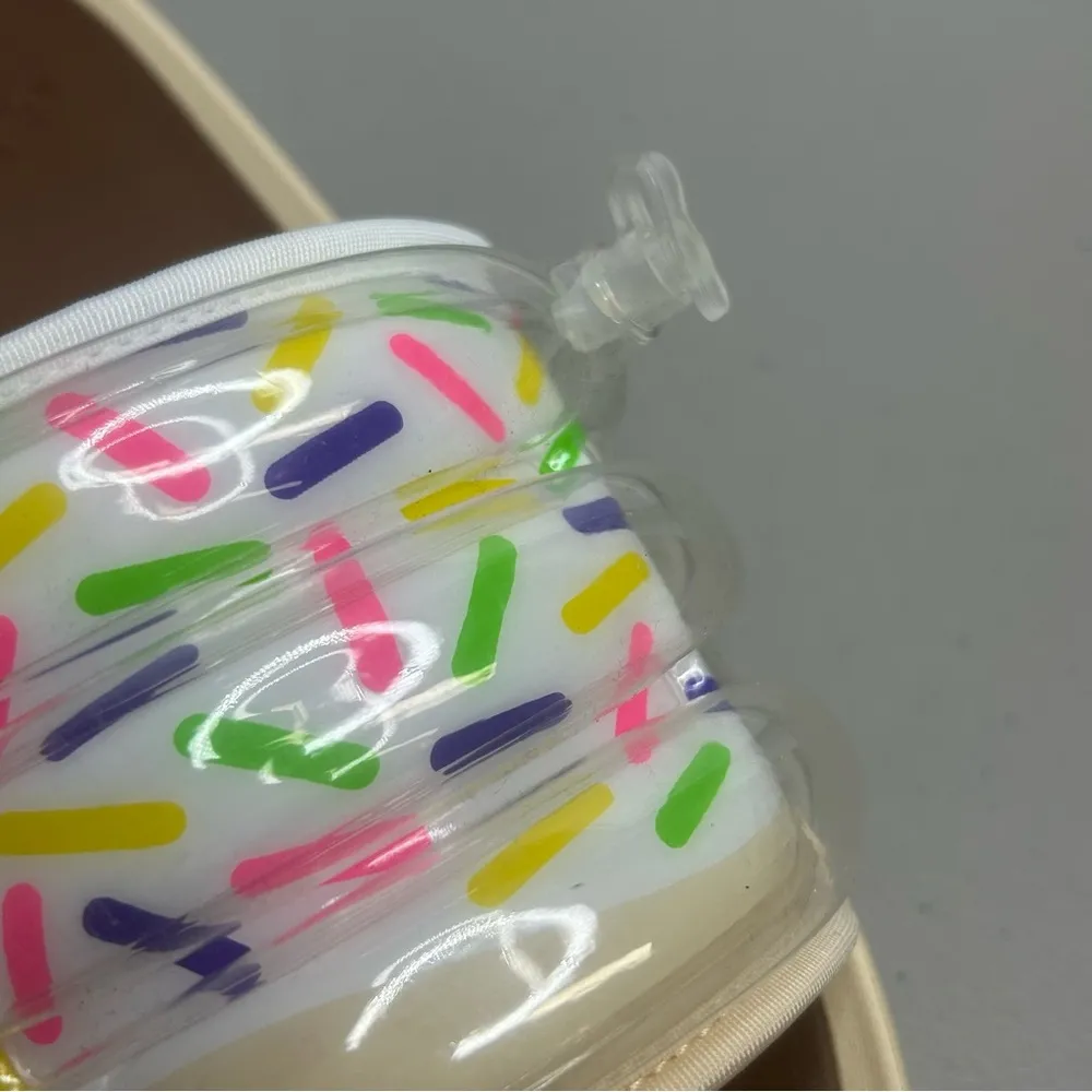 Adidas Adilette Zplaash Sprinkles Inflatable Sandal Mens 11 Women Size 12 NWT - Image 3