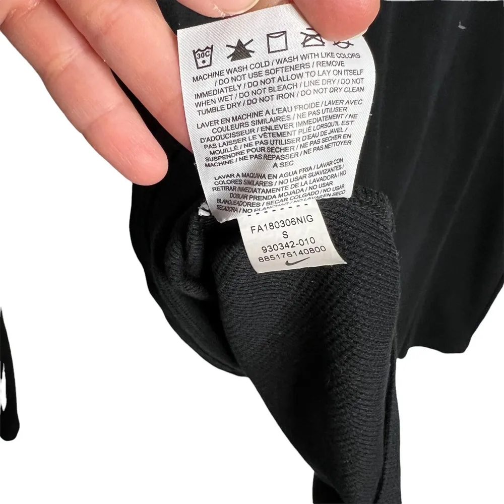 Dri Fit Black JUST DO IT Training Hooded Shirt Hoodie - Image 7