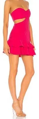 NBD Hot Pink Dress - Image 3