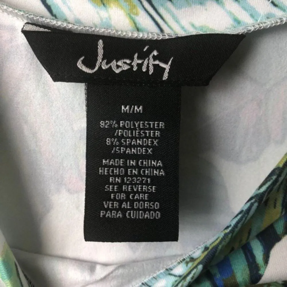 Justify Juniors Graphic Short Sleeve Size M - Image 2