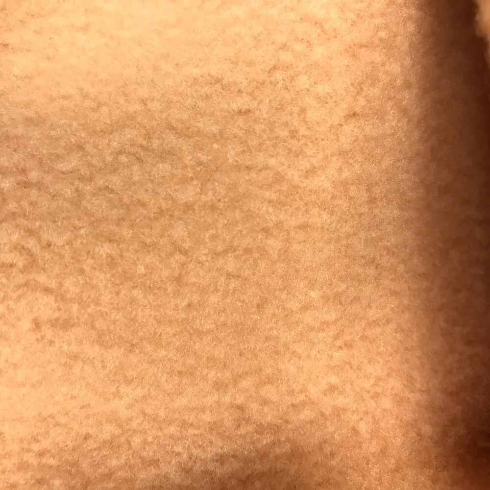 MEMBERS ONLY Bad Vibes Patchwork Hoodie Sz S Camel Unisex Outdoor Funny Camping - Image 6