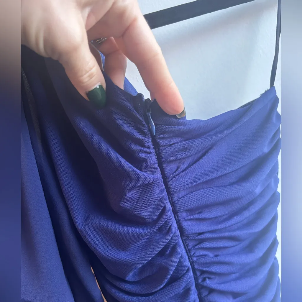 Hello‎ Molly NEW WITH TAGS Party It Up Cold Shoulder Ruched Dress 4 holiday - Image 5