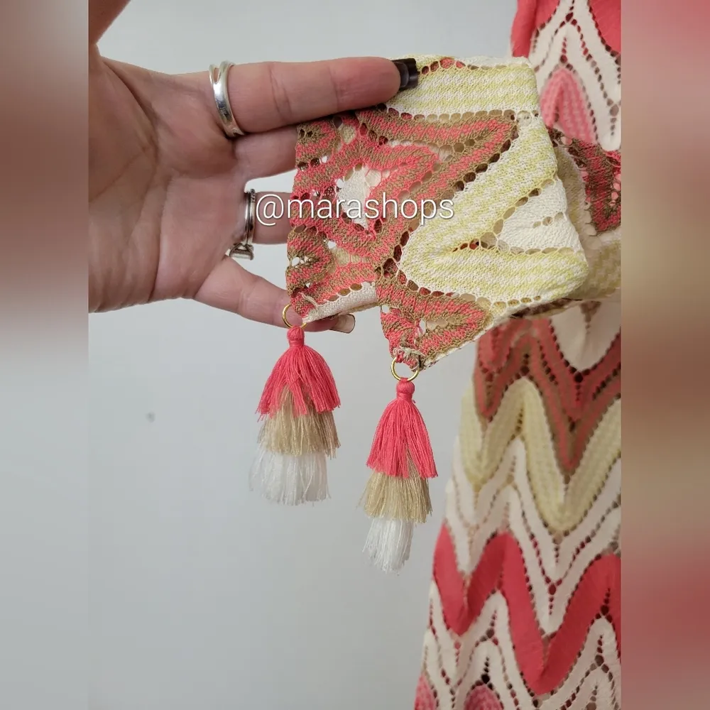 Trina Turk Palisades Crochet Pants - Image 4