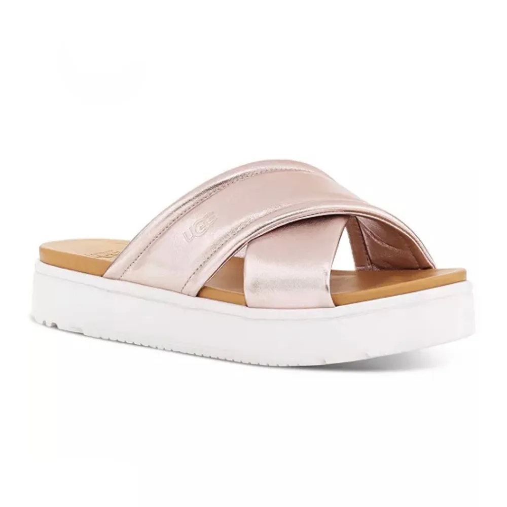 UGG Platform Leather Slide Sandals Size 9M, New in Box - Image 11