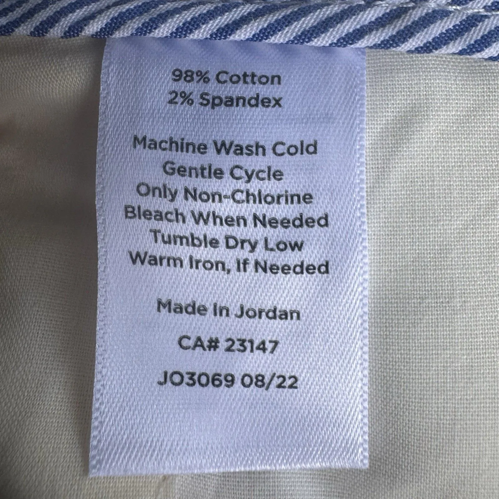 Talbots Yellow Soft Cotton Twill Relaxed Chino Pants Size 10P Trouser Preppy NWT - Image 8